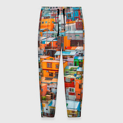 Мужские брюки Красочный Камчхон-дон в городе Пусан