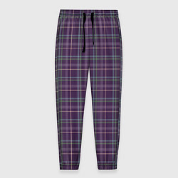 Мужские брюки Джентльмены Шотландка темно-фиолетовая