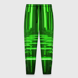 Мужские брюки Зеленые световые объекты