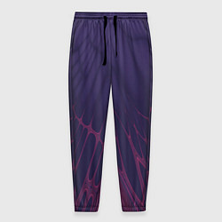 Мужские брюки Лучи - фиолетовый и розовый - Хуф и Ся