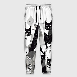 Мужские брюки Абстрактные коты
