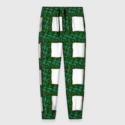Мужские брюки Зеленые змейки