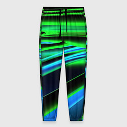 Мужские брюки Green geometry abstract