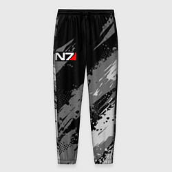 Мужские брюки N7 - mass effect monochrome