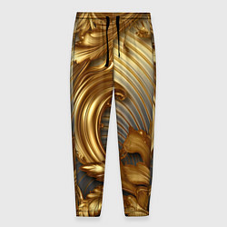 Мужские брюки Золотая текстура и абстракции