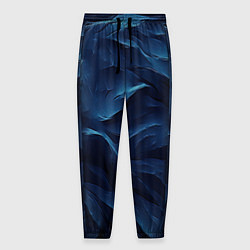 Мужские брюки Синие глубокие абстрактные волны