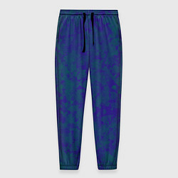Мужские брюки Камуфляж синий с зелеными пятнами