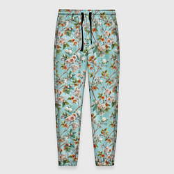 Мужские брюки Паттерн цветочный из сирени