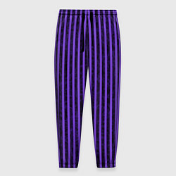 Мужские брюки Полосатый яркий фиолетовый