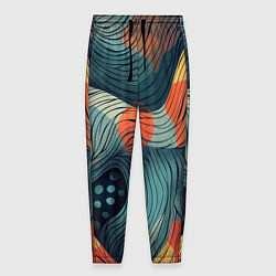 Мужские брюки Волны линиями