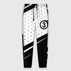 Брюки на резинке мужские Half life pattern valve, цвет: 3D-принт