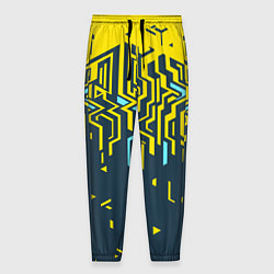 Мужские брюки Яркий абстрактный геометрический рисунок для спорт