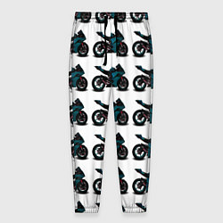 Мужские брюки Motorbike blue