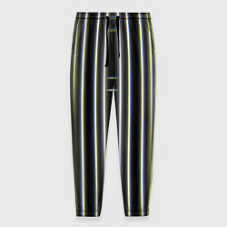 Мужские брюки Neon yellow blue white