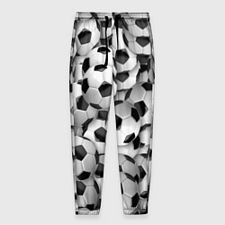 Брюки на резинке мужские Игра в мяч, цвет: 3D-принт
