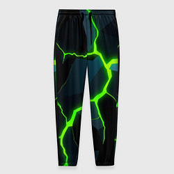 Мужские брюки Glow green neon