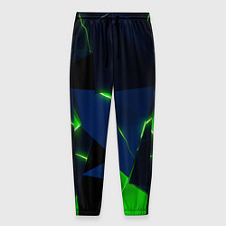 Мужские брюки Neon tile green