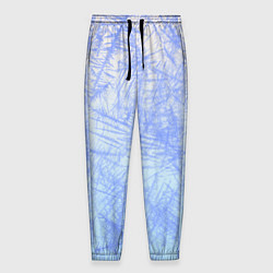 Брюки на резинке мужские В инее, цвет: 3D-принт