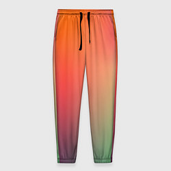 Брюки на резинке мужские Color multicolored, цвет: 3D-принт