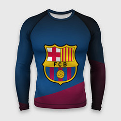 Рашгард мужской FCB Barcelona, цвет: 3D-принт