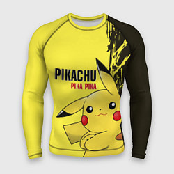 Рашгард мужской Pikachu Pika Pika, цвет: 3D-принт