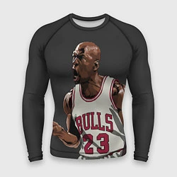 Рашгард мужской Bulls 23: Jordan, цвет: 3D-принт