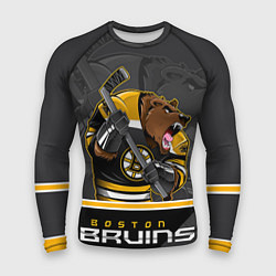 Рашгард мужской Boston Bruins, цвет: 3D-принт