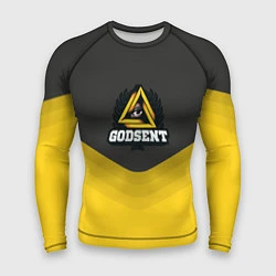 Рашгард мужской Godsent Uniform, цвет: 3D-принт