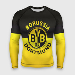 Рашгард мужской Borussia Dortmund FC, цвет: 3D-принт