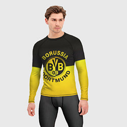Рашгард мужской Borussia Dortmund FC, цвет: 3D-принт — фото 2