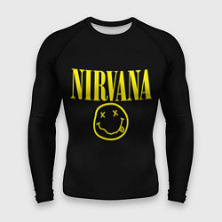 Рашгард мужской Nirvana Rock, цвет: 3D-принт