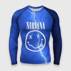 Рашгард мужской Nirvana: Lightning, цвет: 3D-принт
