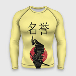 Рашгард мужской Японский самурай (честь), цвет: 3D-принт