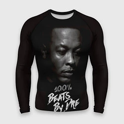 Рашгард мужской Dr. Dre: 100% Beats, цвет: 3D-принт