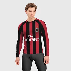 Рашгард мужской Milan FC: Form 2018, цвет: 3D-принт — фото 2