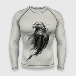 Рашгард мужской Дикий орел, цвет: 3D-принт