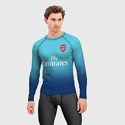 Рашгард мужской Arsenal FC: Blue Away 17/18, цвет: 3D-принт — фото 2