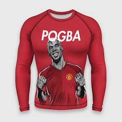 Рашгард мужской FC MU: Pogba, цвет: 3D-принт