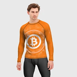 Рашгард мужской Bitcoin Tech, цвет: 3D-принт — фото 2