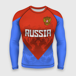 Рашгард мужской Russia Red & Blue, цвет: 3D-принт