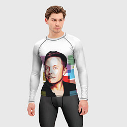 Рашгард мужской Илон Маск, цвет: 3D-принт — фото 2