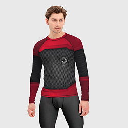 Рашгард мужской Skoda: Metal Sport, цвет: 3D-принт — фото 2