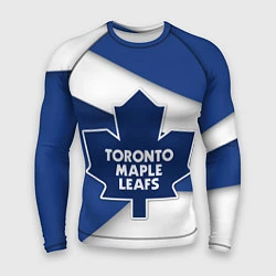 Рашгард мужской Toronto Maple Leafs, цвет: 3D-принт