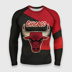 Рашгард мужской Chicago Bulls: Old Style, цвет: 3D-принт