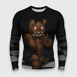 Рашгард мужской Minecraft: Freddy FNAF, цвет: 3D-принт