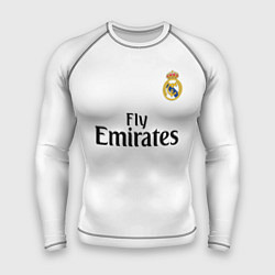 Рашгард мужской FC Real Madrid: Ramos Home 18-19, цвет: 3D-принт