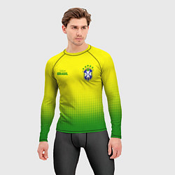 Рашгард мужской CBF Brasil, цвет: 3D-принт — фото 2