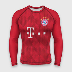 Рашгард мужской FC Bayern Home 18-19, цвет: 3D-принт