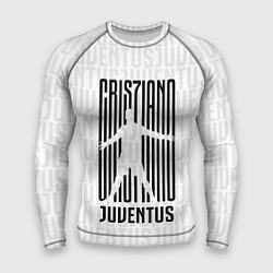 Рашгард мужской Cris7iano Juventus, цвет: 3D-принт