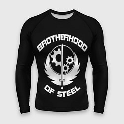 Рашгард мужской Brothood of Steel, цвет: 3D-принт